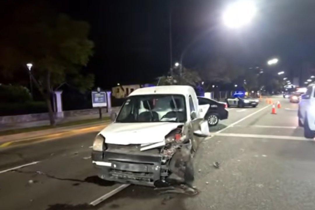 Choque en Núñez: operativo en avenida del Libertador y Ramallo