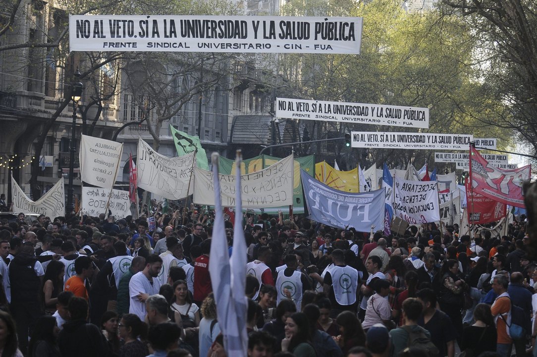Marcha Federal Universitaria: mapa de cortes y puntos de concentración para una jornada de protestas en el centro porteño