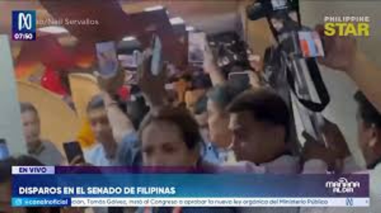 El presidente del Senado filipino denunció que la cámara está “bajo ataque”