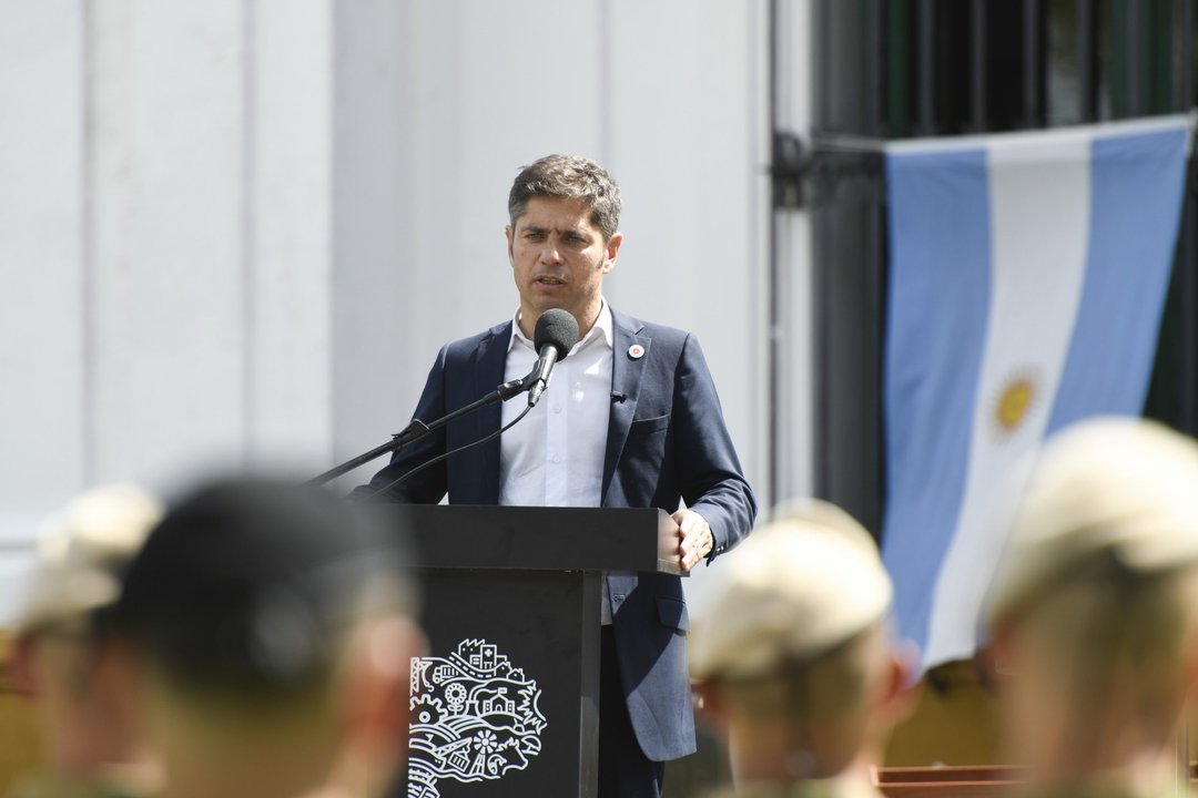 Kicillof: “Milei no cuida el empleo, cuida un solo empleo, el de Adorni"