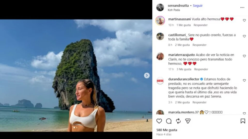 "Te echaré de menos": los desgarradores mensajes de despedida a Serena, la joven de 26 años que murió en un accidente en Australia