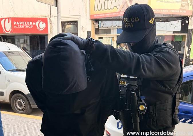 FPA DETUVO A UN INTEGRANTE DE UNA ORGANIZACIÓN NARCO DESBARATADA EN RÍO CUARTO