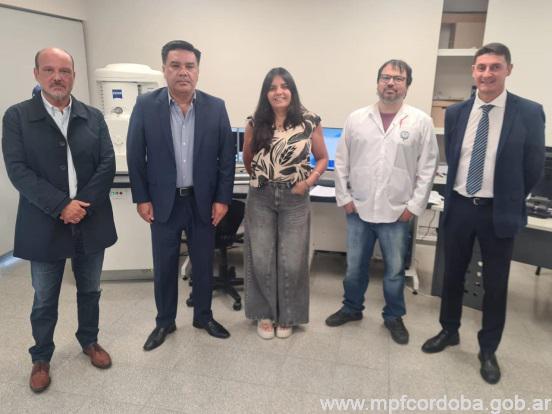 Visita del Jefe de la Región Centro Policía Federal al MPF
