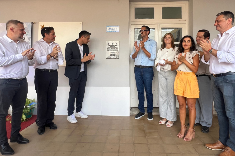 Se inauguró el Anexo del IPEMYT 286 con orientación en Programación y Robótica en Morteros