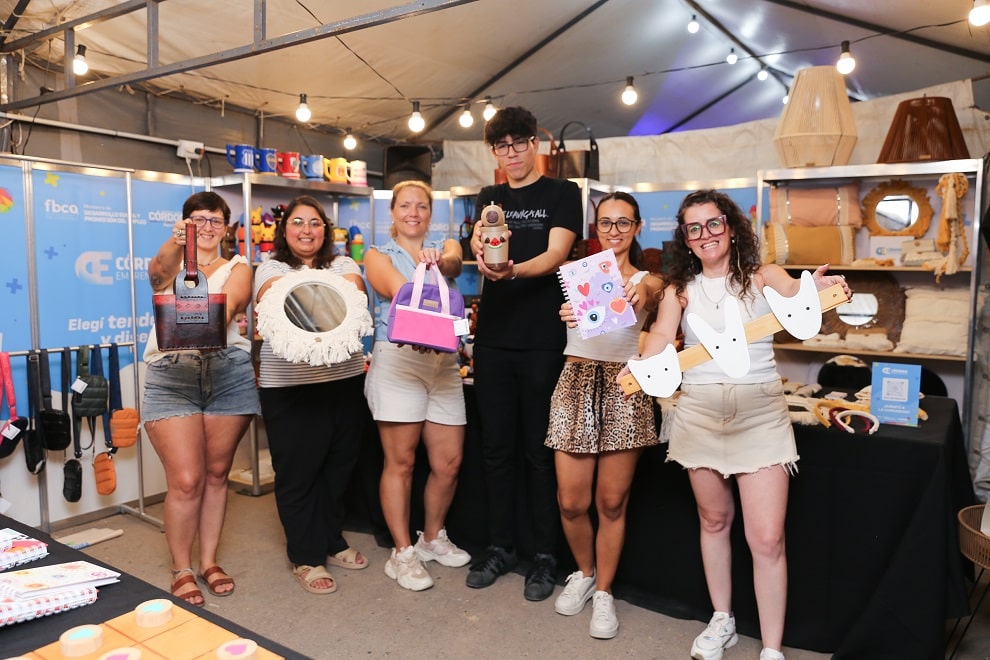Córdoba Emprendedora cuenta con un espacio comercial en el Festival de Peñas
